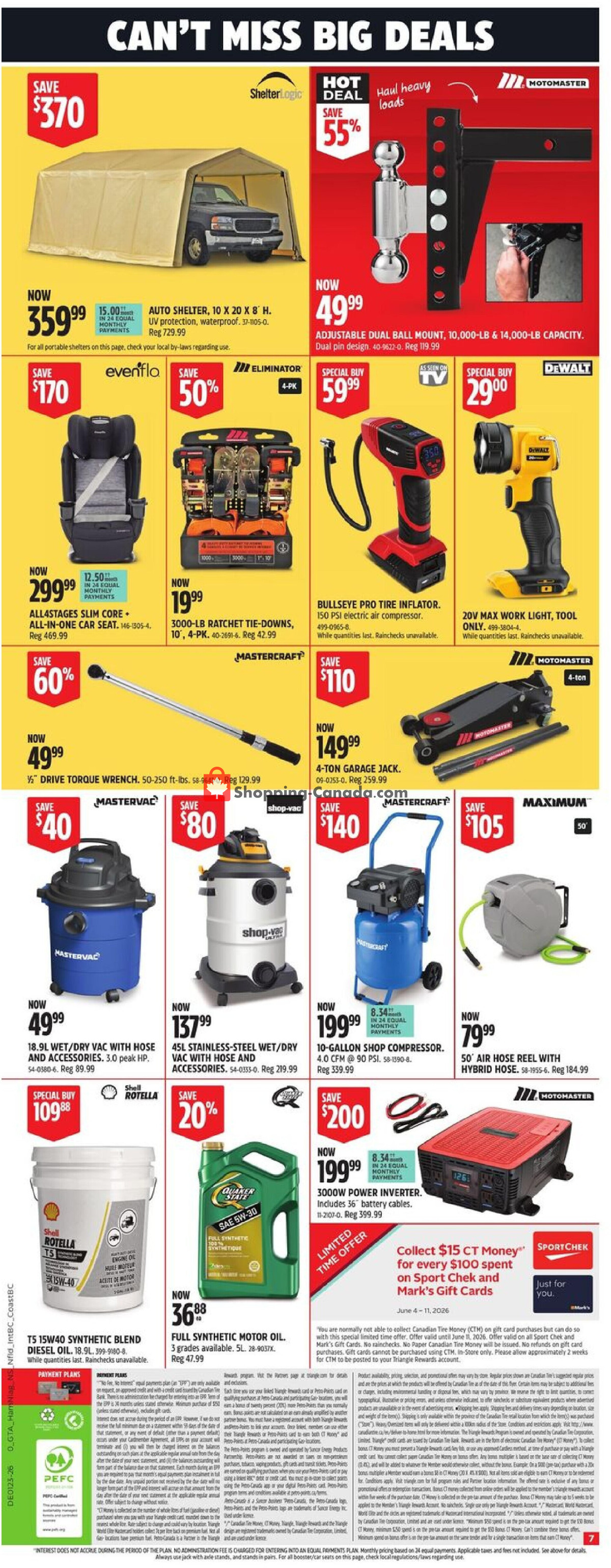 Canadian Tire flyer from Thursday June 4, 2026 to Thursday June 11, 2026 - page 14