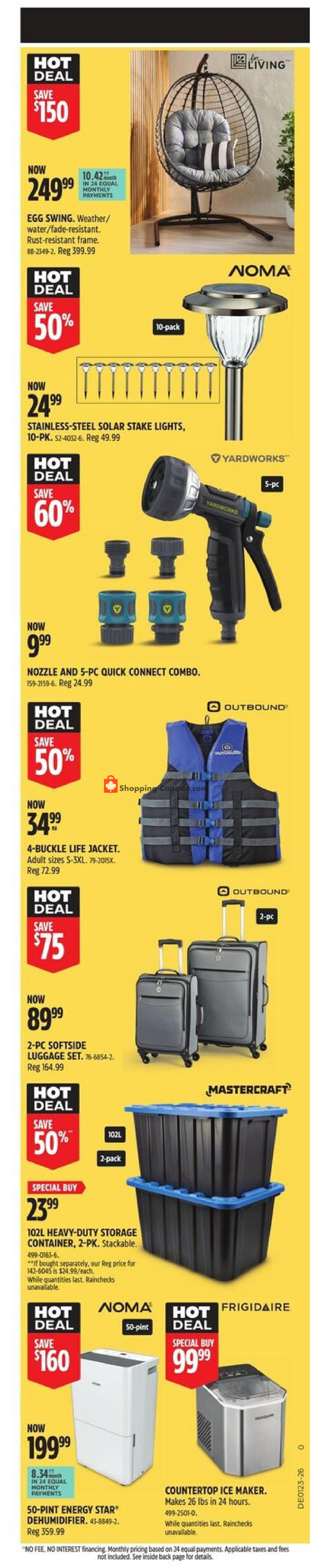 Canadian Tire flyer from Thursday June 4, 2026 to Thursday June 11, 2026 - page 4