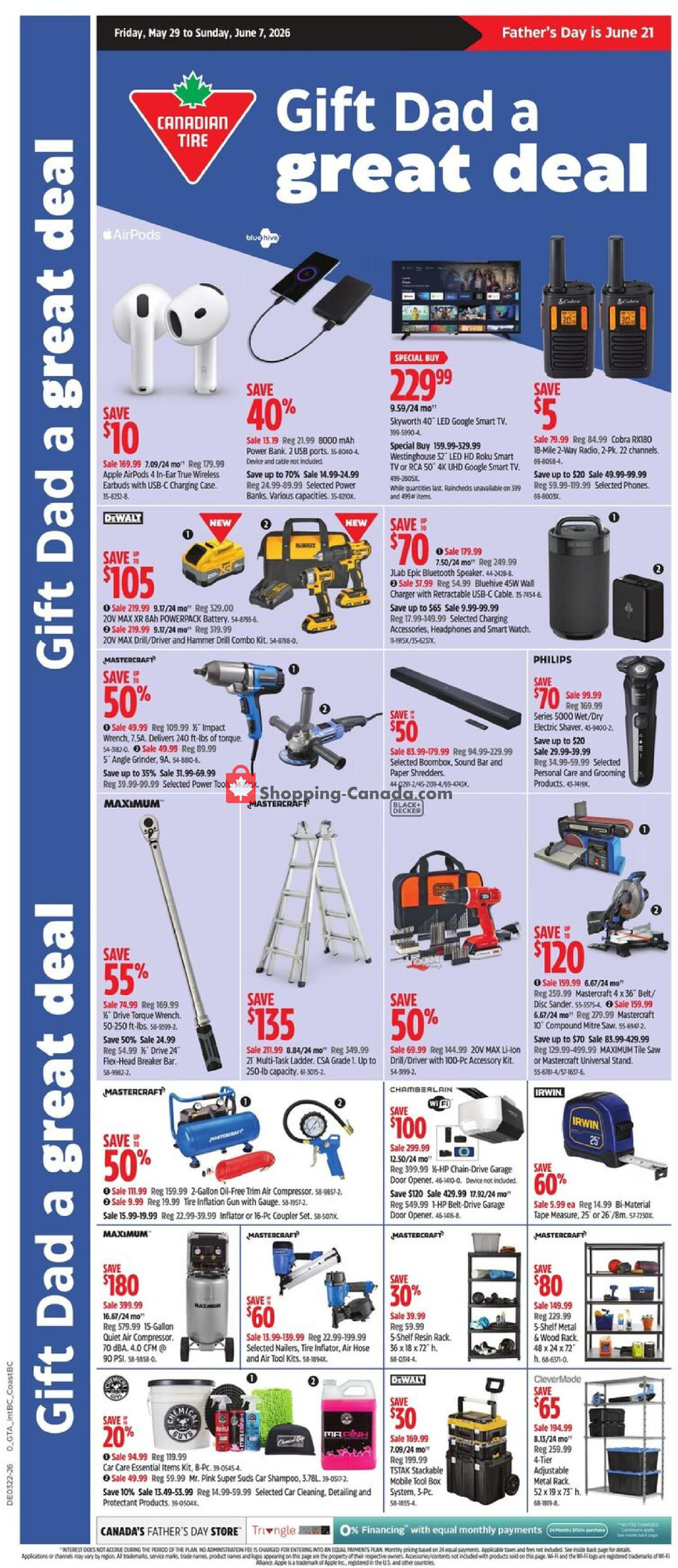 Canadian Tire flyer from Friday May 29, 2026 to Sunday June 7, 2026 - page 26