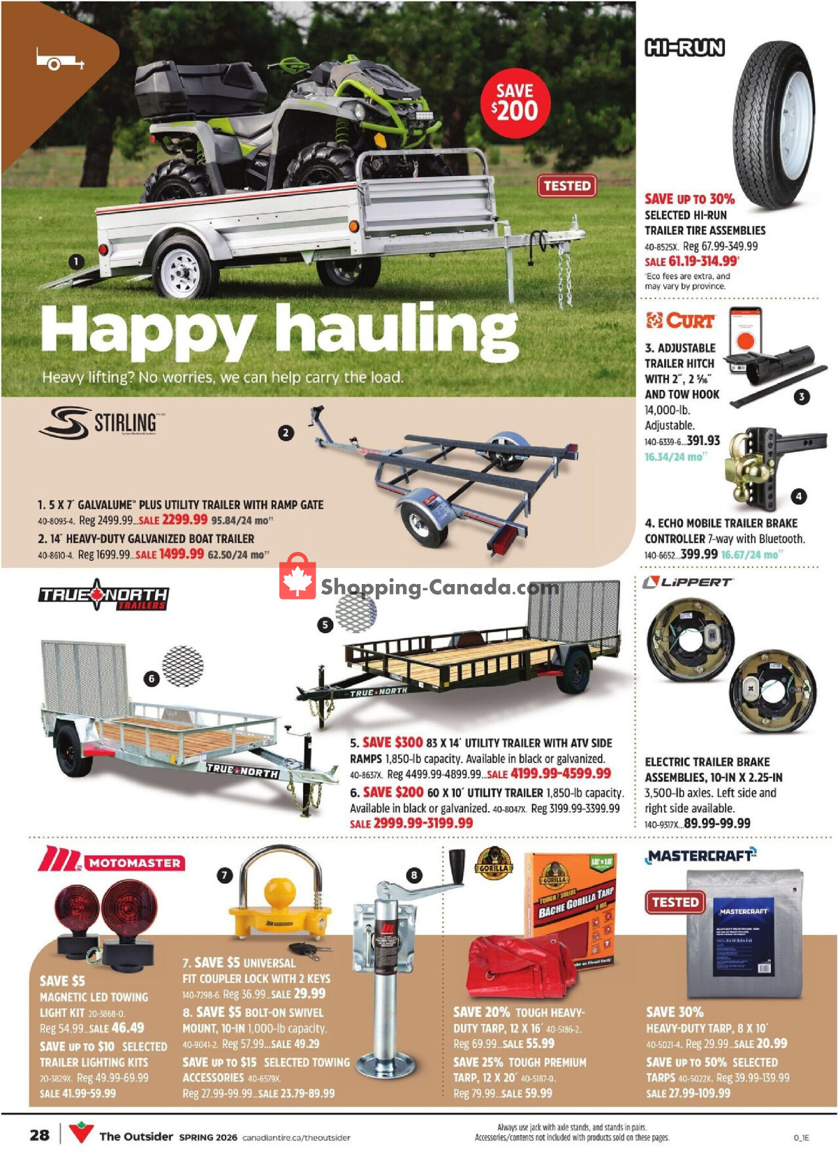 Canadian Tire flyer from Thursday May 7, 2026 to Thursday May 28, 2026 - page 30