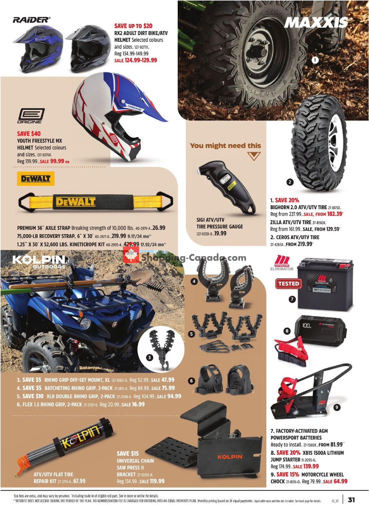 Canadian Tire flyer from Thursday May 7, 2026 to Thursday May 28, 2026 - page 34