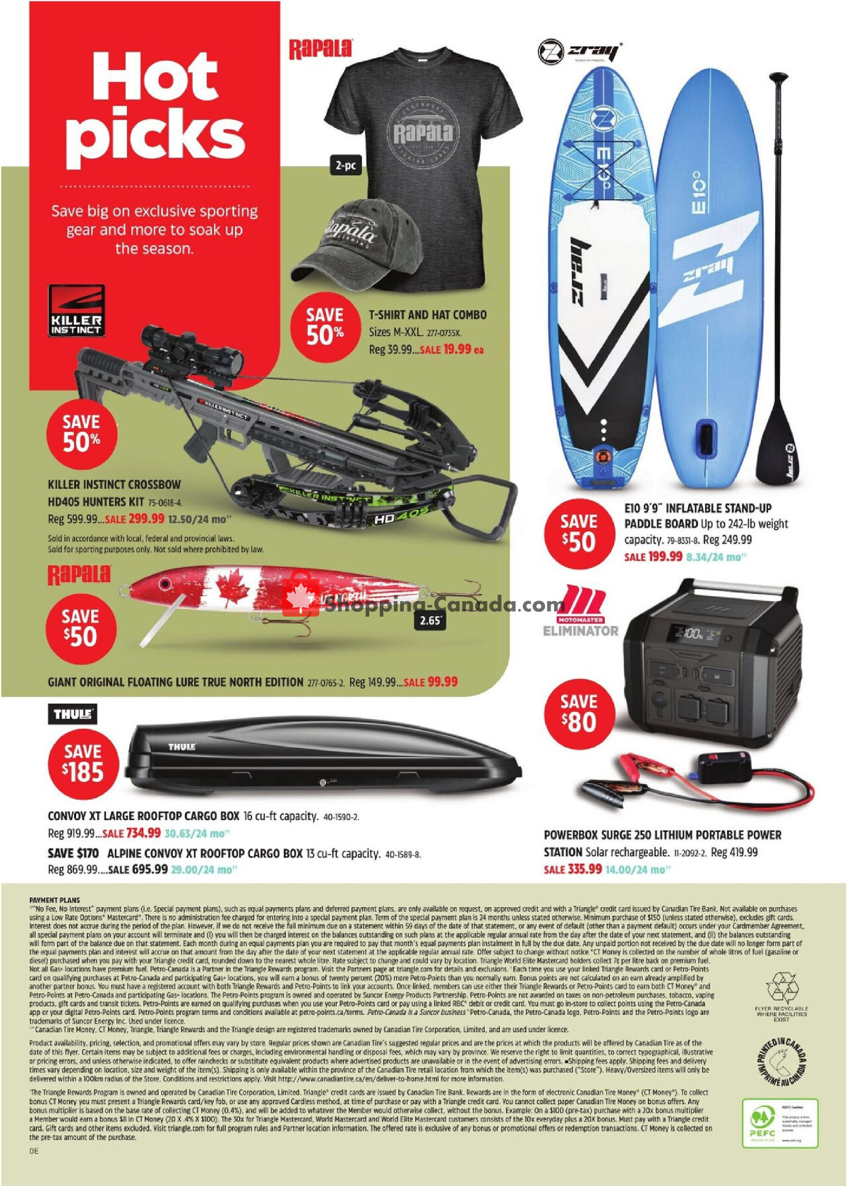 Canadian Tire flyer from Thursday May 7, 2026 to Thursday May 28, 2026 - page 35