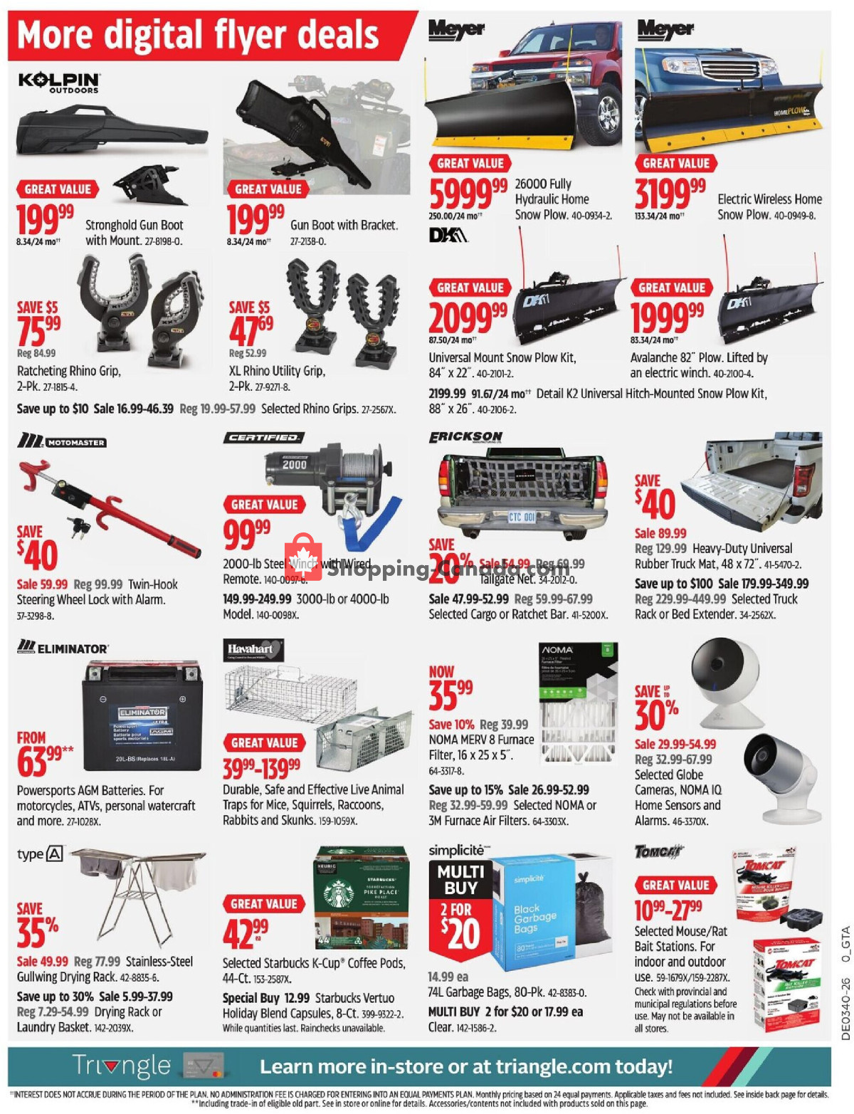 Canadian Tire flyer from Thursday October 1, 2026 to Thursday October 8, 2026 - page 17