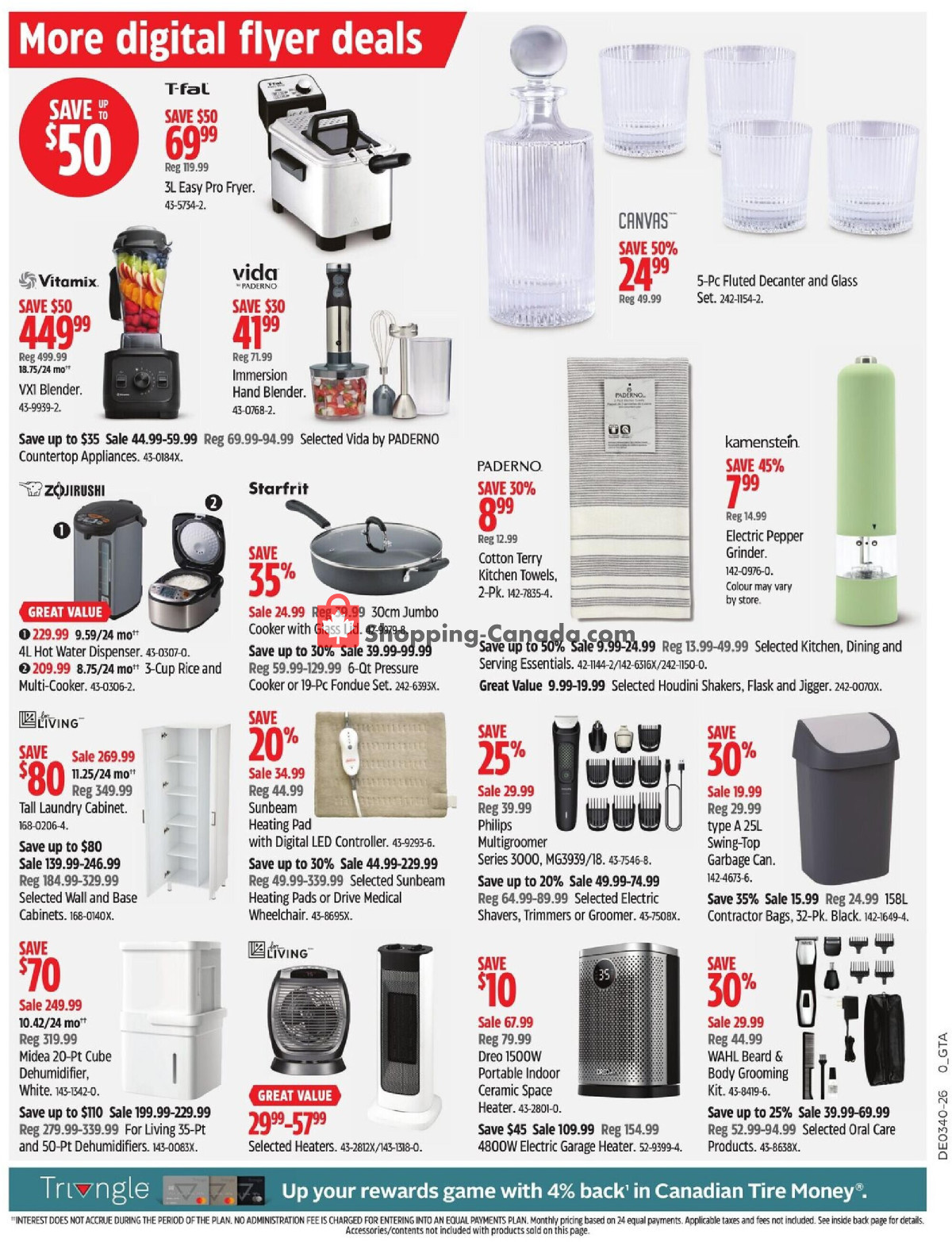 Canadian Tire flyer from Thursday October 1, 2026 to Thursday October 8, 2026 - page 19