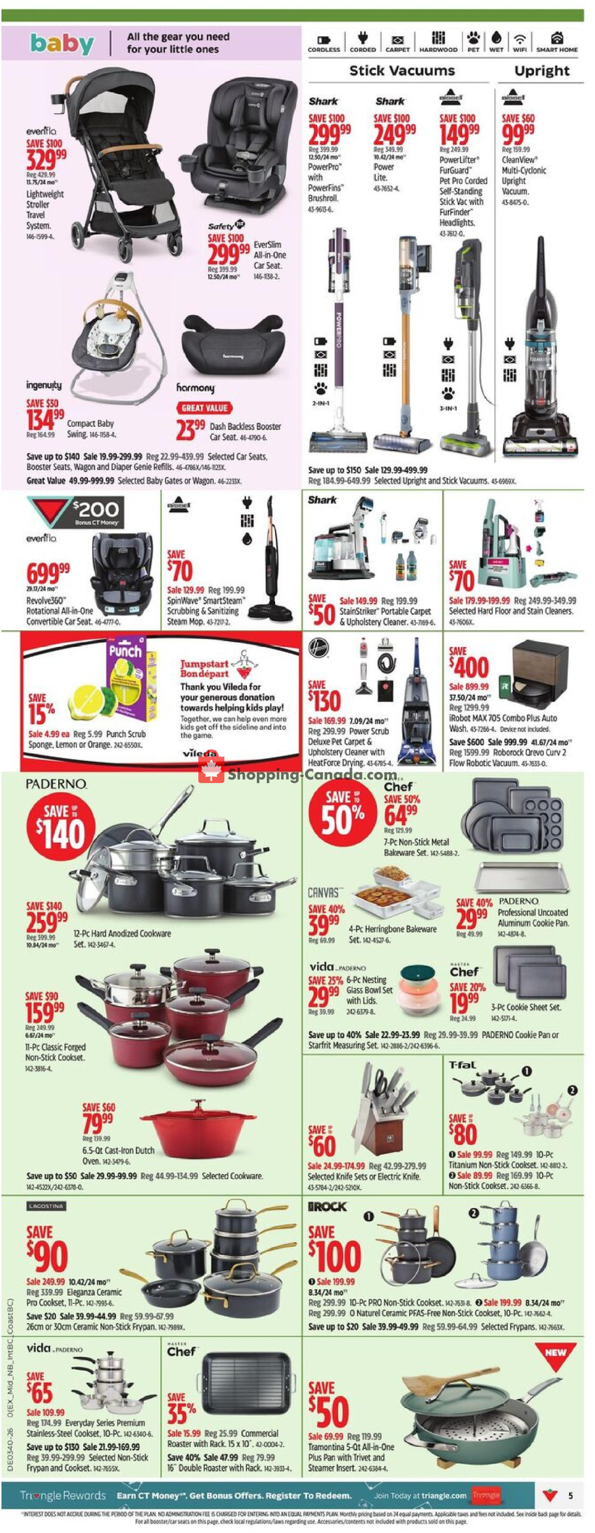 Canadian Tire flyer from Thursday October 1, 2026 to Thursday October 8, 2026 - page 5