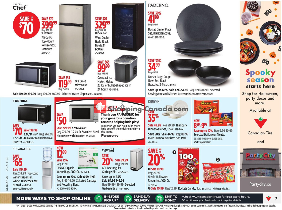 Canadian Tire flyer from Friday September 11, 2026 to Thursday September 17, 2026 - page 11
