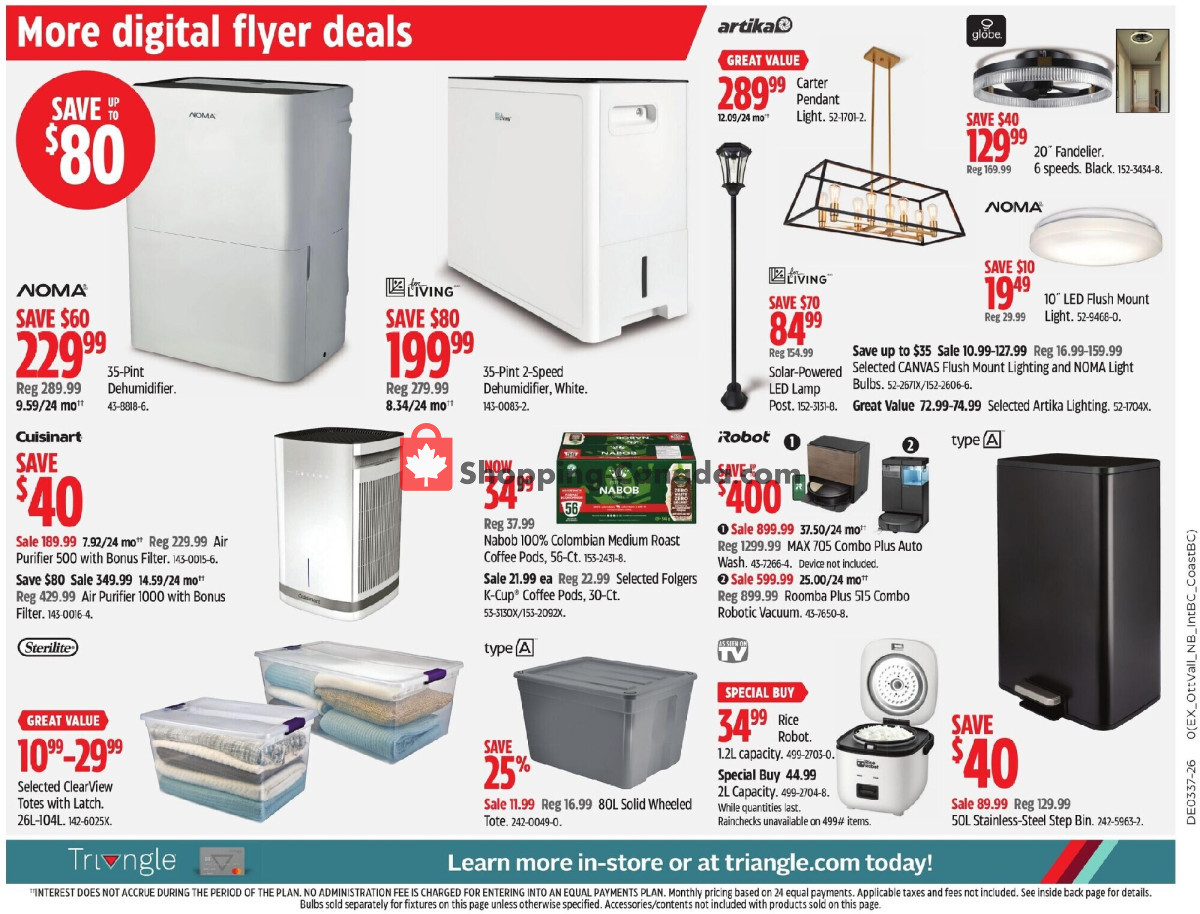 Canadian Tire flyer from Friday September 11, 2026 to Thursday September 17, 2026 - page 12