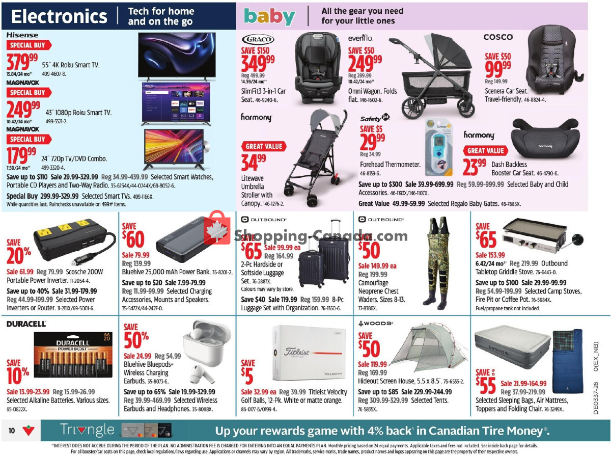 Canadian Tire flyer from Friday September 11, 2026 to Thursday September 17, 2026 - page 16