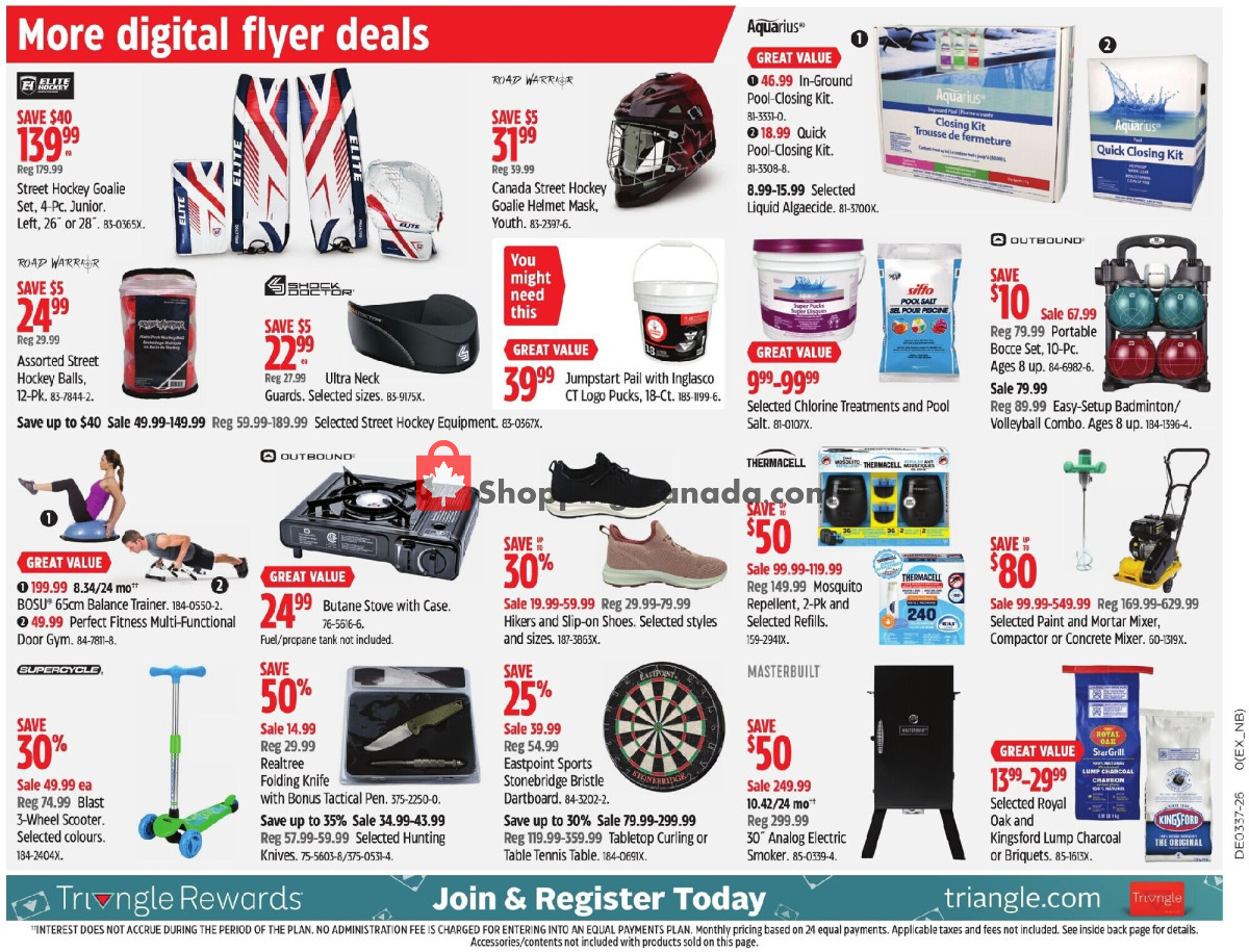 Canadian Tire flyer from Friday September 11, 2026 to Thursday September 17, 2026 - page 18