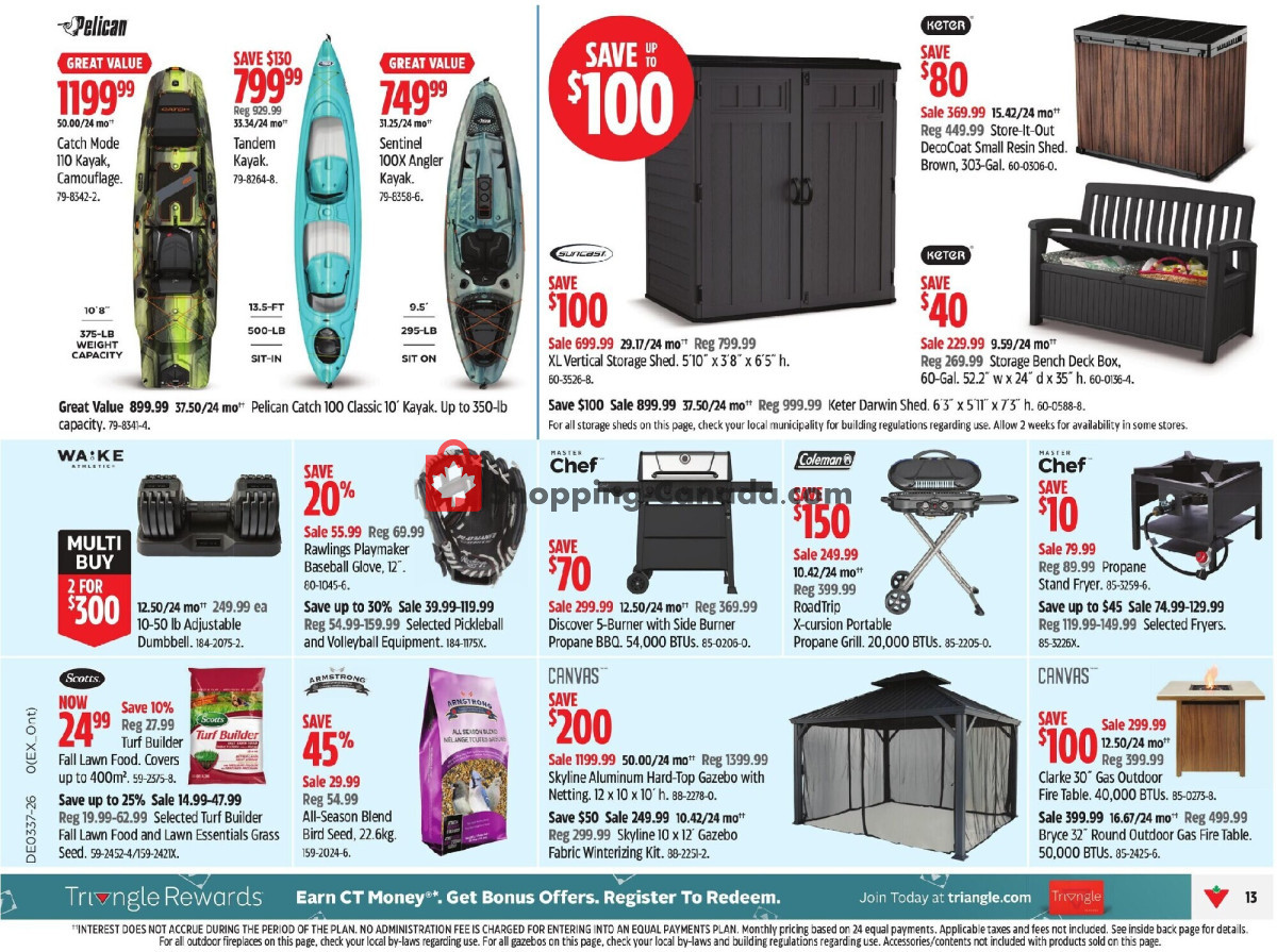 Canadian Tire flyer from Friday September 11, 2026 to Thursday September 17, 2026 - page 22