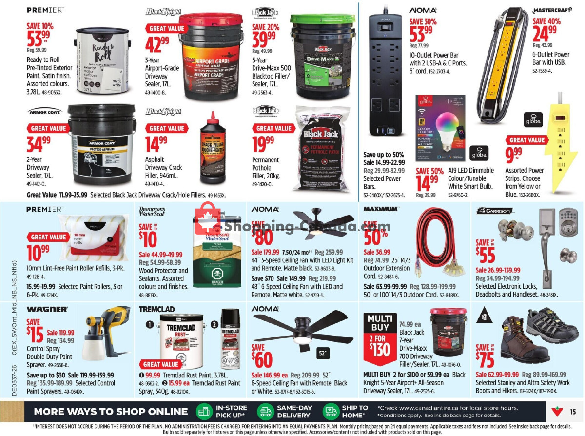 Canadian Tire flyer from Friday September 11, 2026 to Thursday September 17, 2026 - page 24