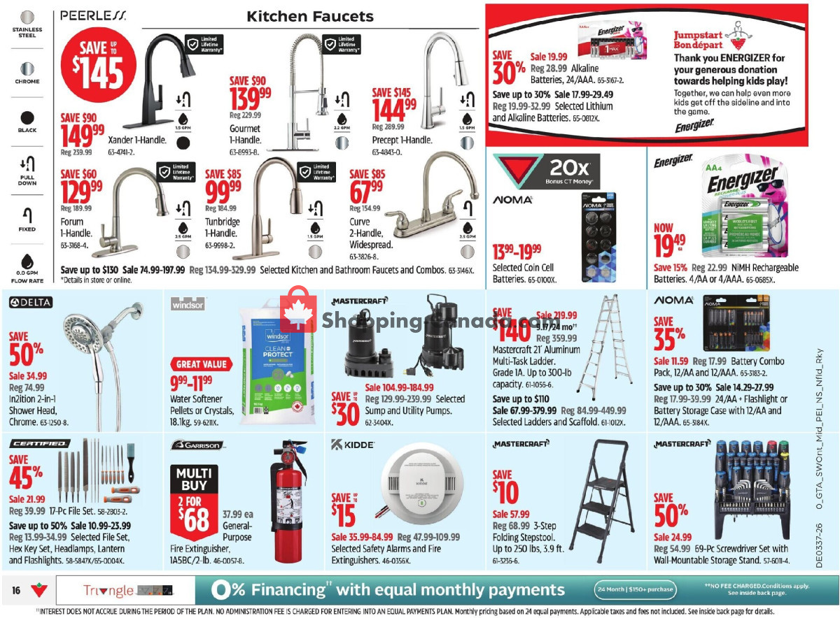 Canadian Tire flyer from Friday September 11, 2026 to Thursday September 17, 2026 - page 25