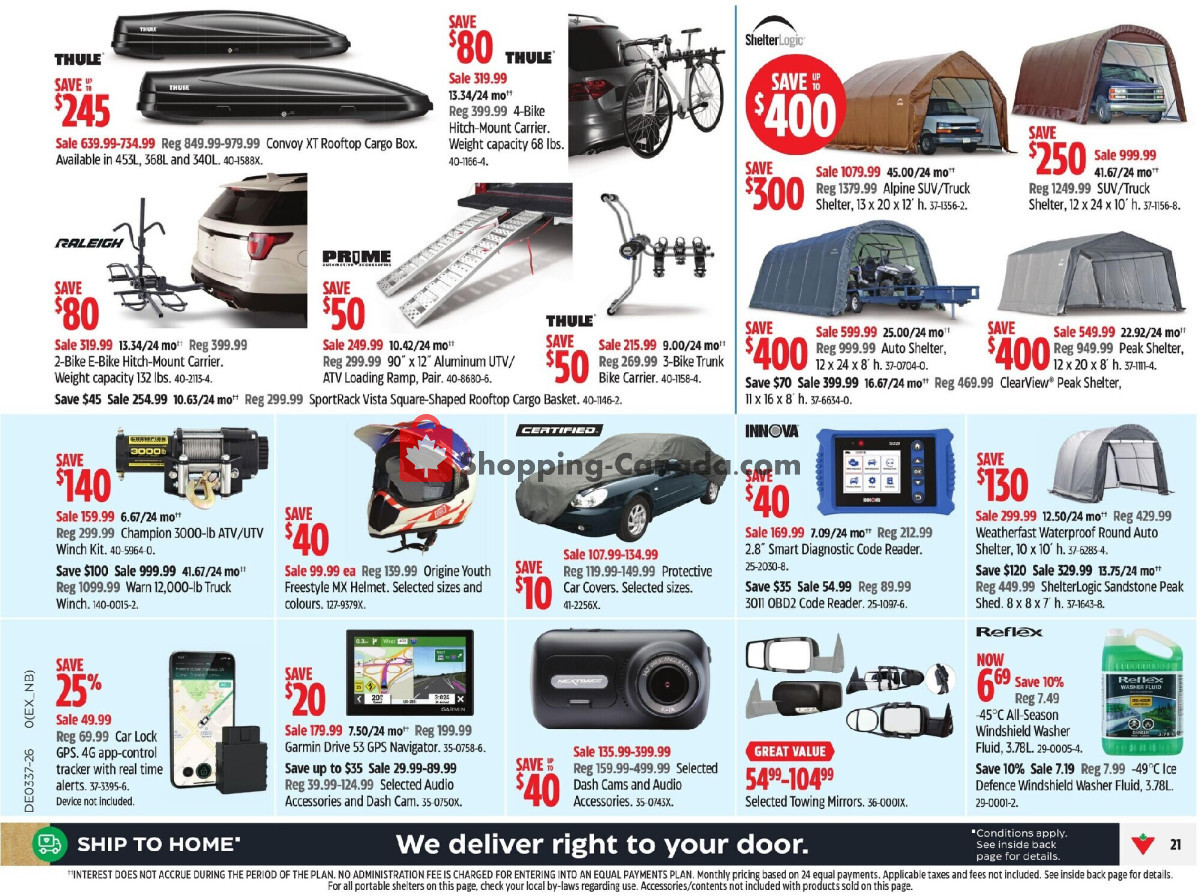 Canadian Tire flyer from Friday September 11, 2026 to Thursday September 17, 2026 - page 33