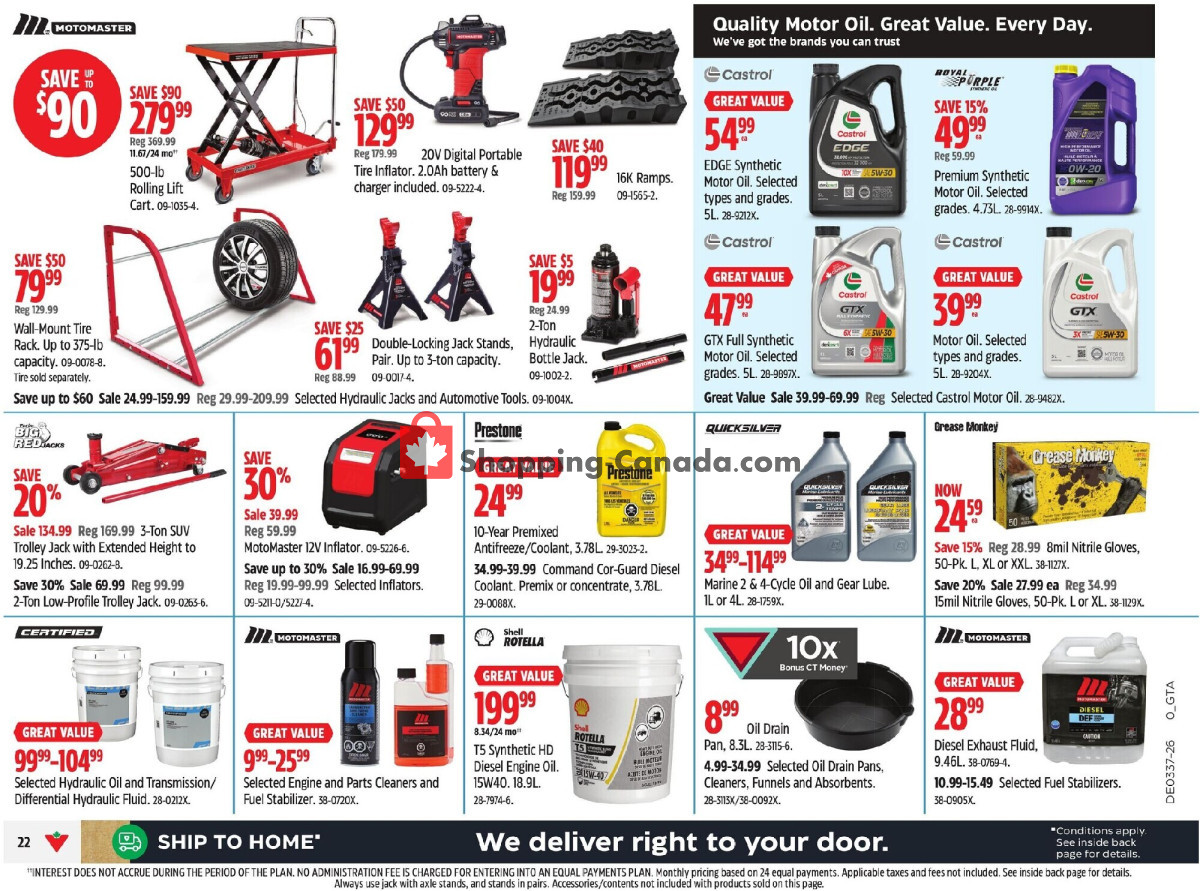Canadian Tire flyer from Friday September 11, 2026 to Thursday September 17, 2026 - page 35