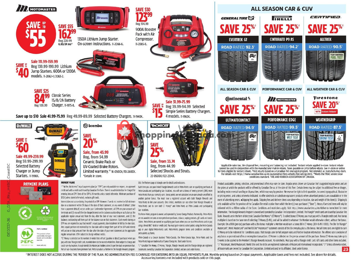 Canadian Tire flyer from Friday September 11, 2026 to Thursday September 17, 2026 - page 36