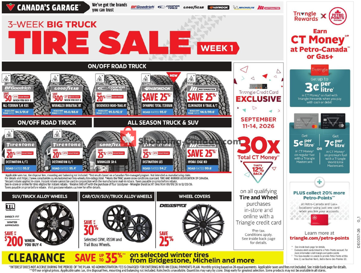 Canadian Tire flyer from Friday September 11, 2026 to Thursday September 17, 2026 - page 37