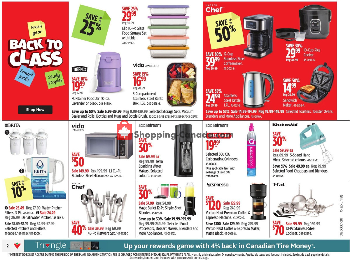 Canadian Tire flyer from Friday September 11, 2026 to Thursday September 17, 2026 - page 6