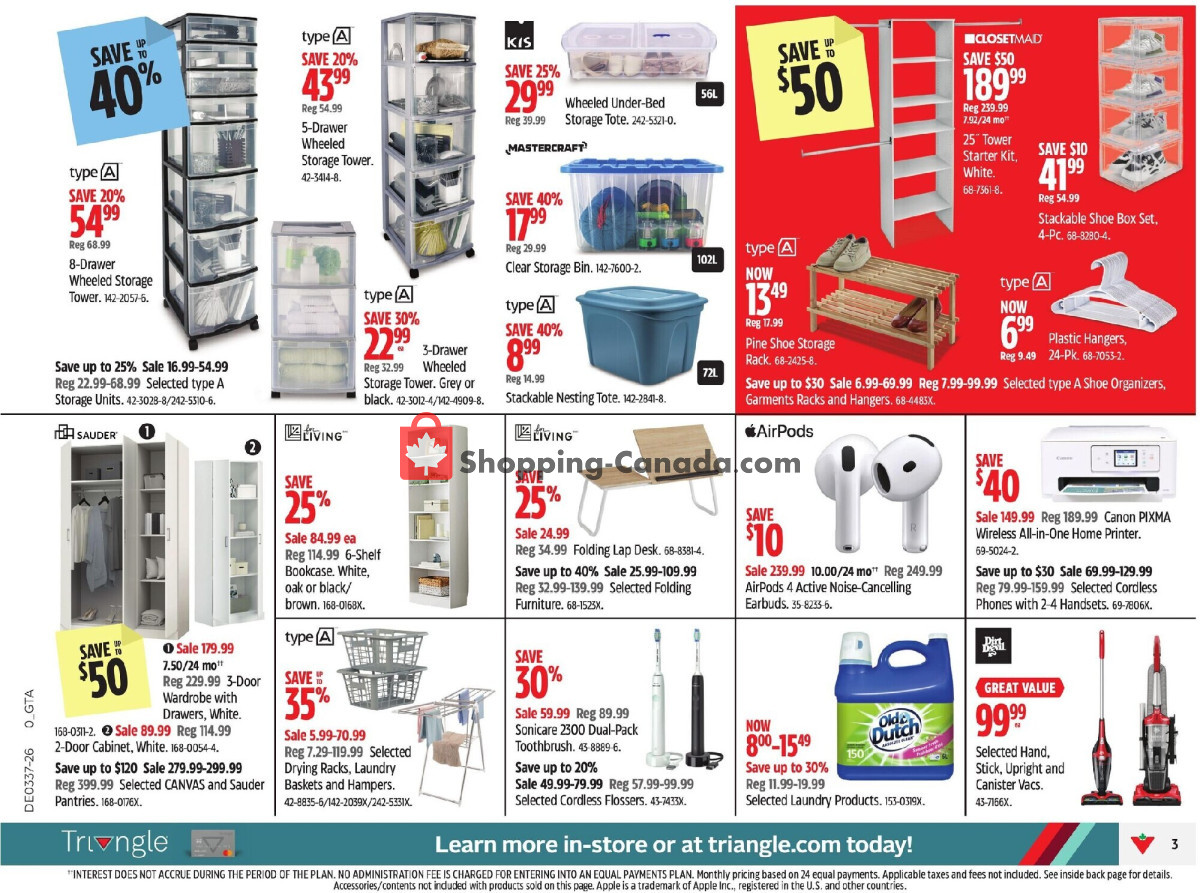 Canadian Tire flyer from Friday September 11, 2026 to Thursday September 17, 2026 - page 7
