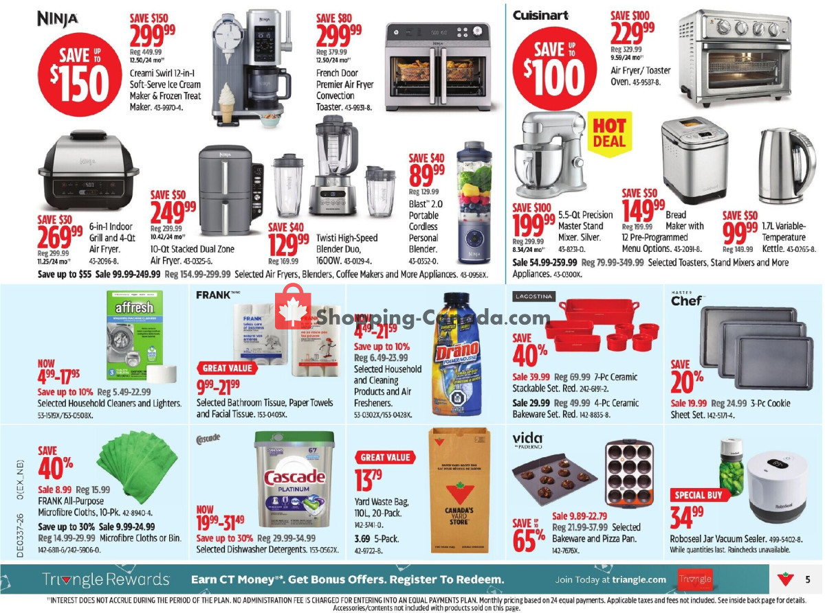 Canadian Tire flyer from Friday September 11, 2026 to Thursday September 17, 2026 - page 9