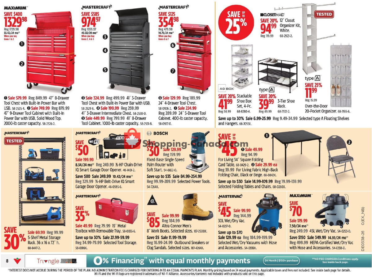 Canadian Tire flyer from Thursday September 17, 2026 to Thursday September 24, 2026 - page 11