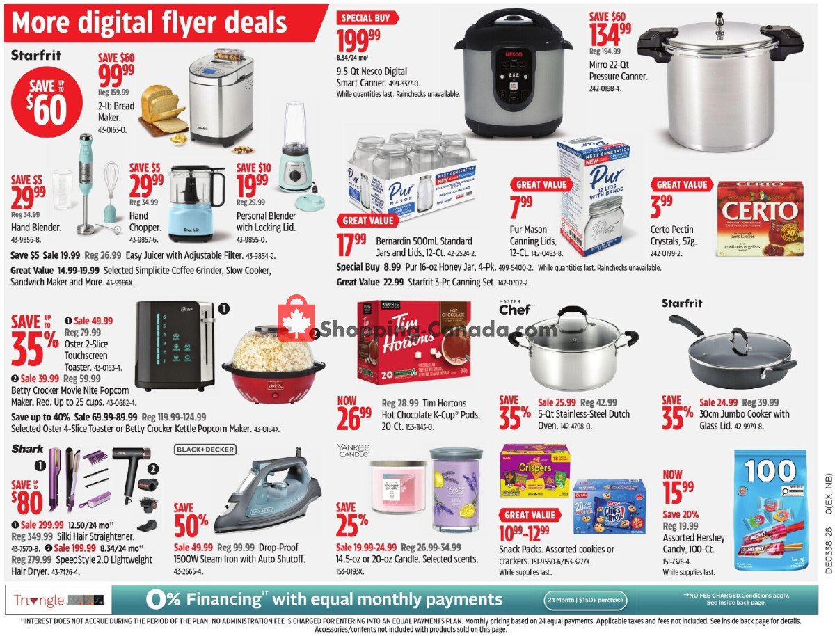 Canadian Tire flyer from Thursday September 17, 2026 to Thursday September 24, 2026 - page 20