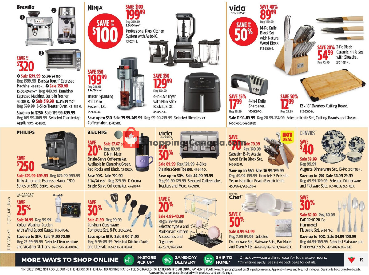 Canadian Tire flyer from Thursday September 17, 2026 to Thursday September 24, 2026 - page 23