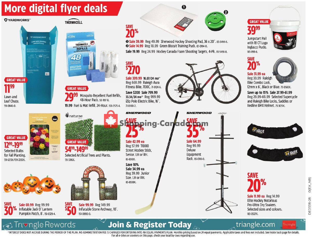 Canadian Tire flyer from Thursday September 17, 2026 to Thursday September 24, 2026 - page 29