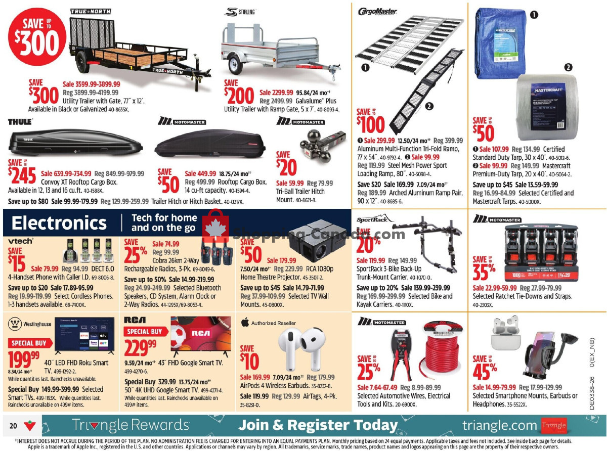 Canadian Tire flyer from Thursday September 17, 2026 to Thursday September 24, 2026 - page 31