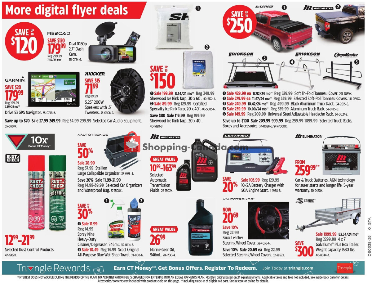 Canadian Tire flyer from Thursday September 17, 2026 to Thursday September 24, 2026 - page 33
