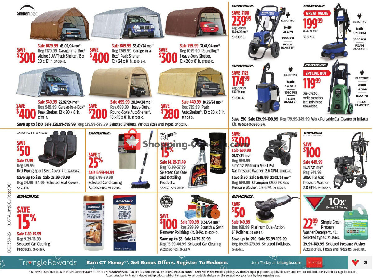 Canadian Tire flyer from Thursday September 17, 2026 to Thursday September 24, 2026 - page 34