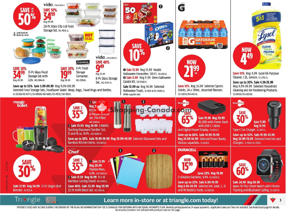 Canadian Tire flyer from Thursday September 17, 2026 to Thursday September 24, 2026 - page 4