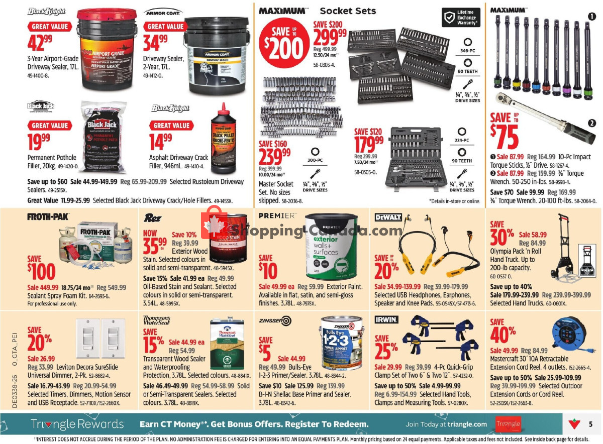 Canadian Tire flyer from Thursday September 17, 2026 to Thursday September 24, 2026 - page 7