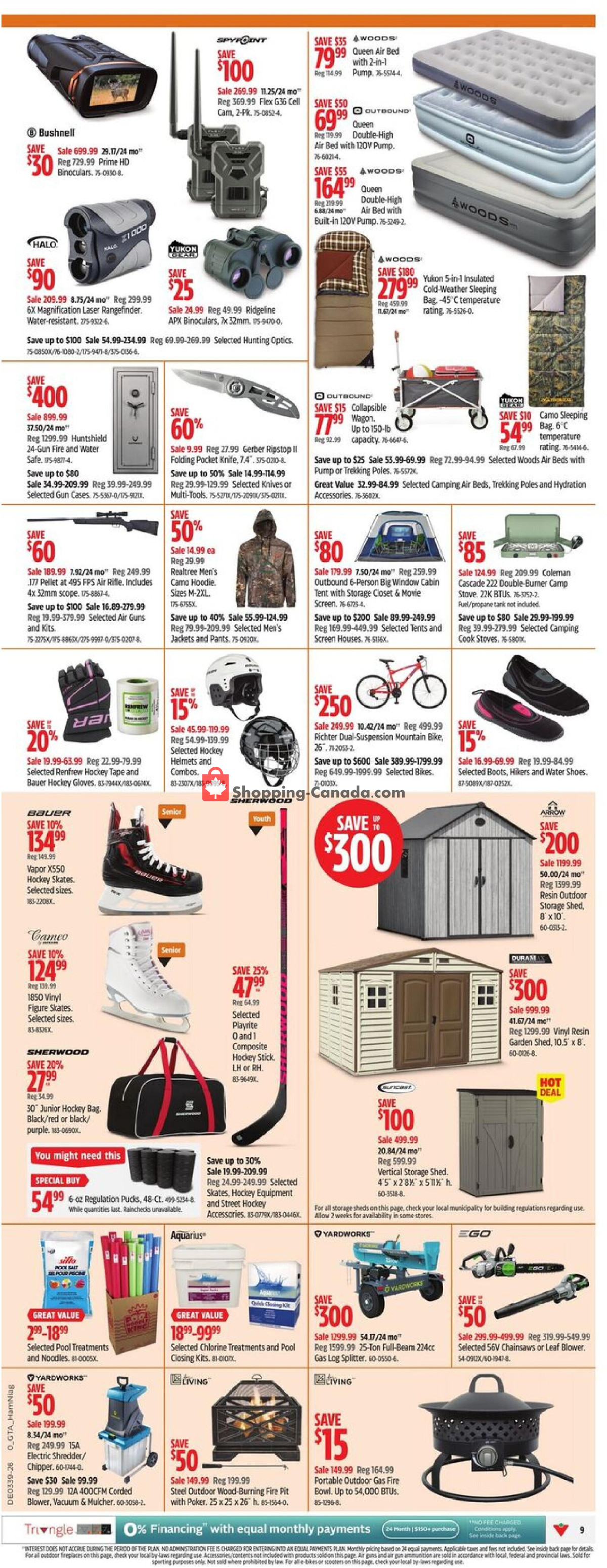 Canadian Tire flyer from Friday September 25, 2026 to Thursday October 1, 2026 - page 10