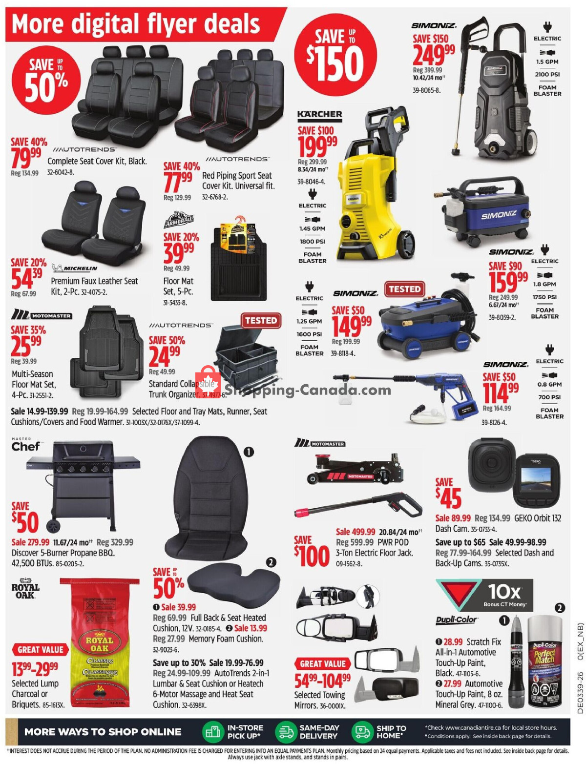 Canadian Tire flyer from Friday September 25, 2026 to Thursday October 1, 2026 - page 14