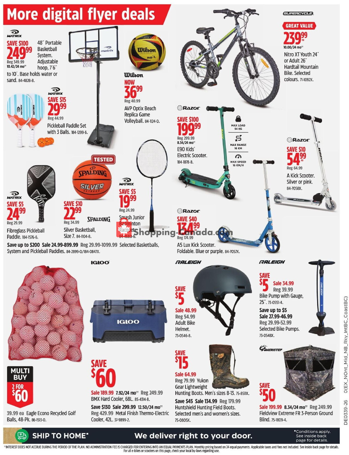 Canadian Tire flyer from Friday September 25, 2026 to Thursday October 1, 2026 - page 18