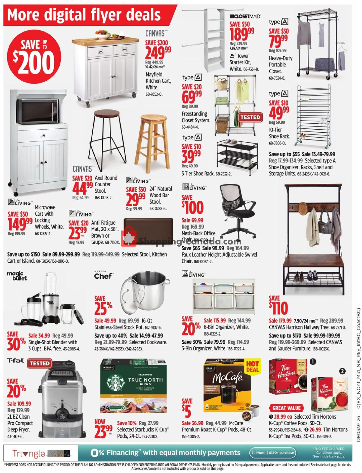 Canadian Tire flyer from Friday September 25, 2026 to Thursday October 1, 2026 - page 21