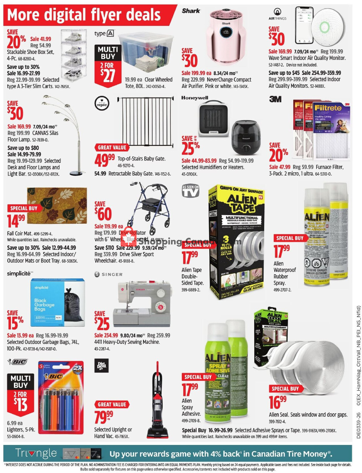 Canadian Tire flyer from Friday September 25, 2026 to Thursday October 1, 2026 - page 23