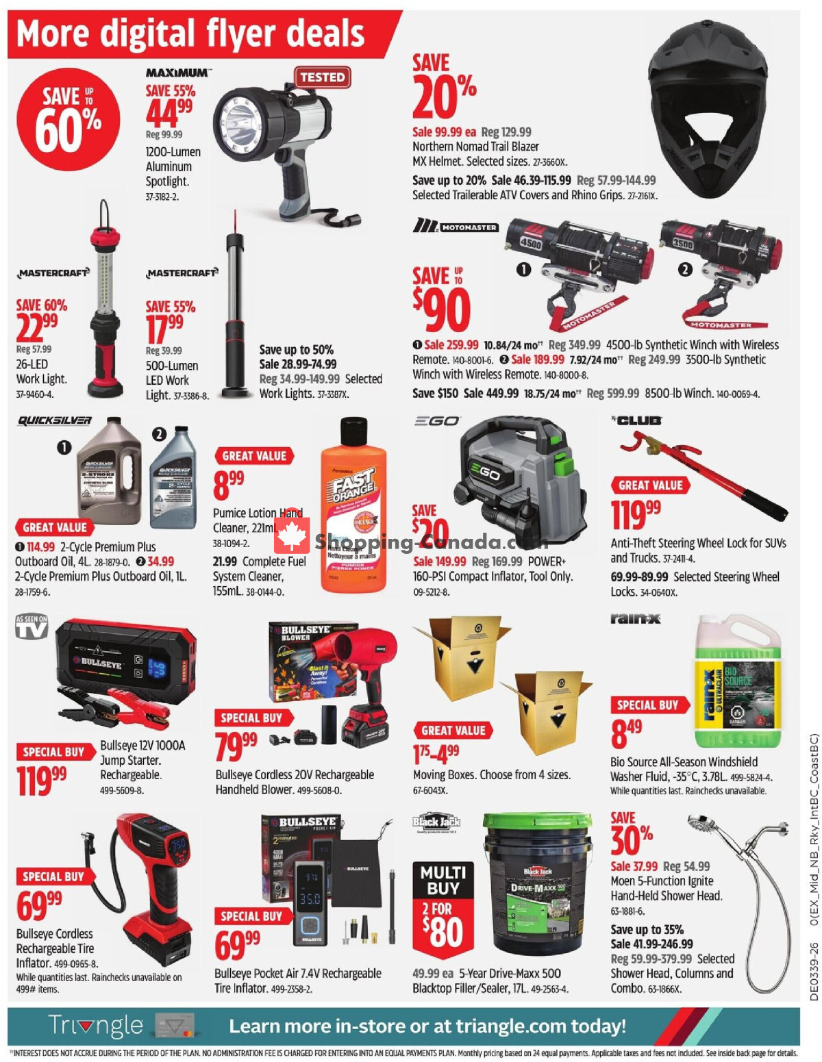 Canadian Tire flyer from Friday September 25, 2026 to Thursday October 1, 2026 - page 24