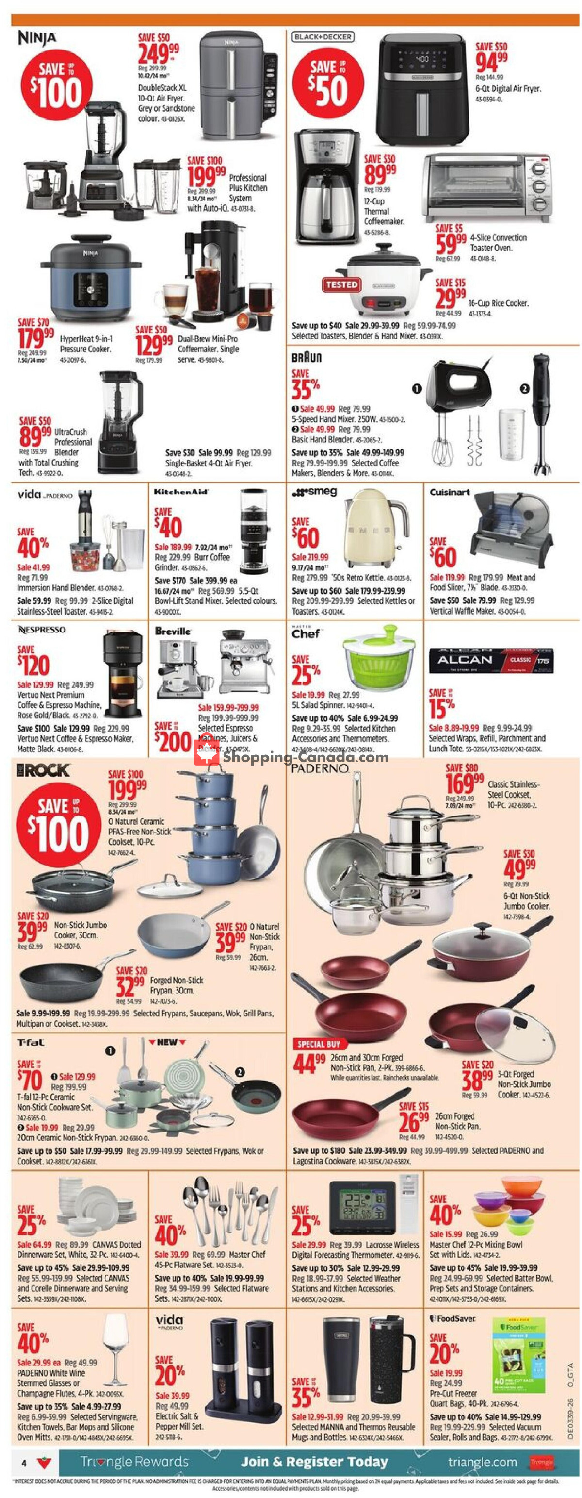 Canadian Tire flyer from Friday September 25, 2026 to Thursday October 1, 2026 - page 5