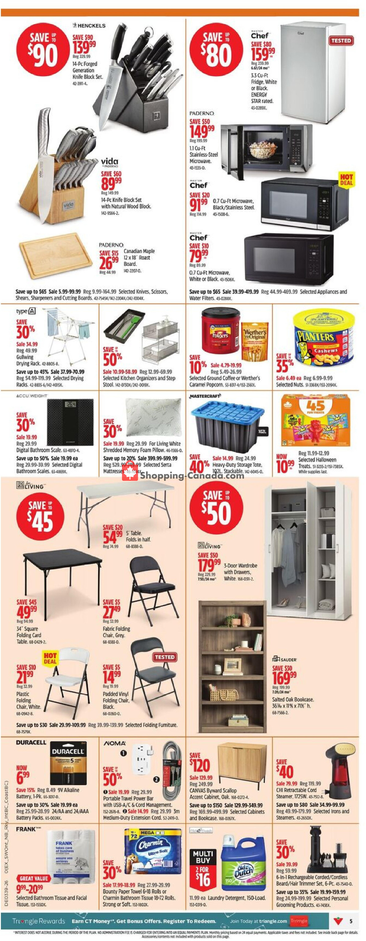 Canadian Tire flyer from Friday September 25, 2026 to Thursday October 1, 2026 - page 6