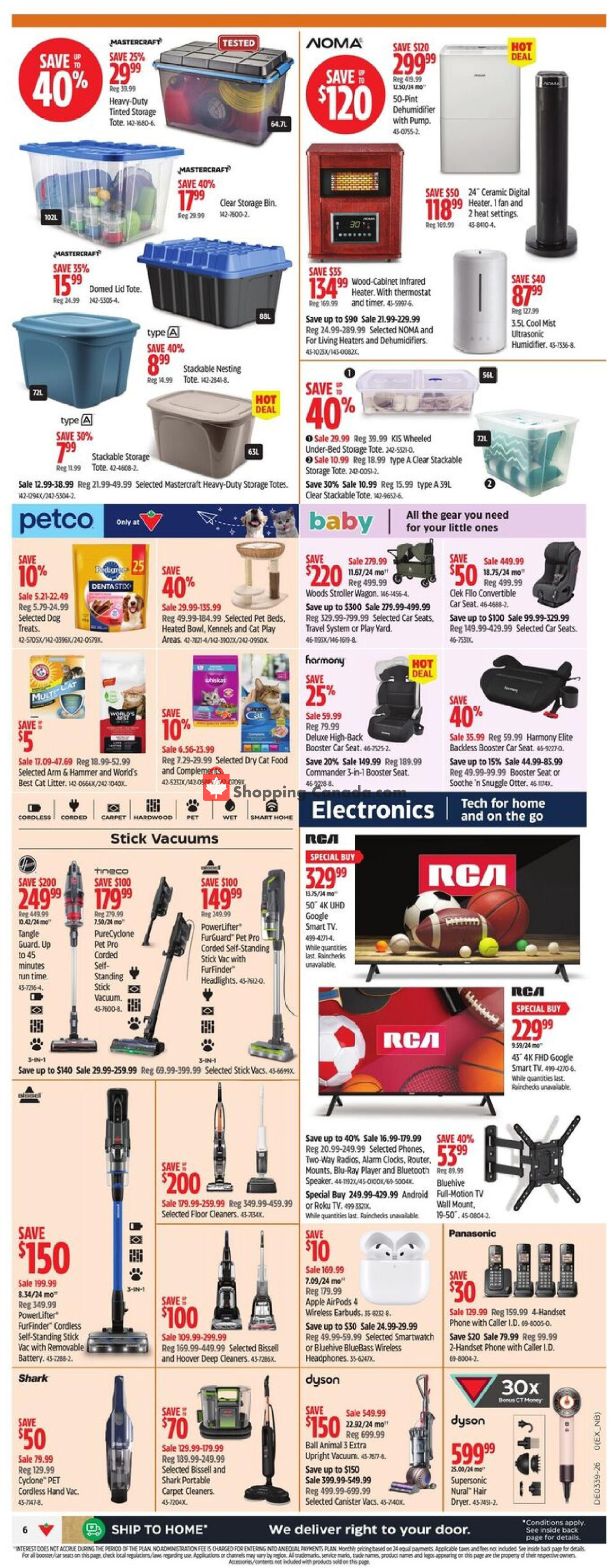 Canadian Tire flyer from Friday September 25, 2026 to Thursday October 1, 2026 - page 7