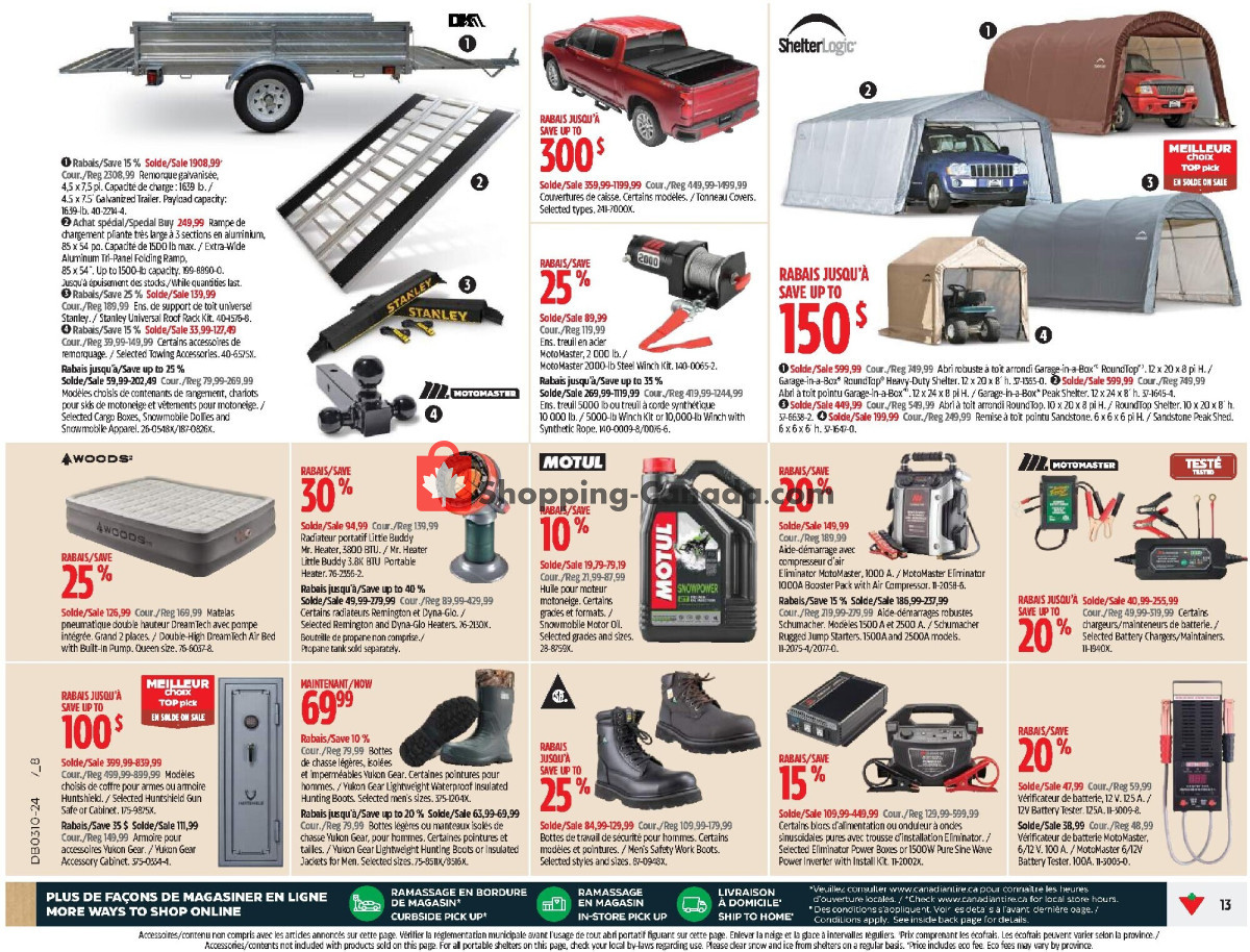 Canadian Tire flyer from Thursday February 29, 2024 to Wednesday March 6, 2024 - page 13