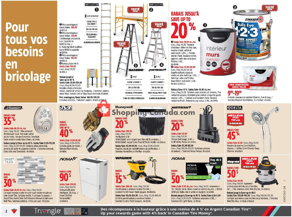 Canadian Tire flyer from Thursday February 29, 2024 to Wednesday March 6, 2024 - page 2
