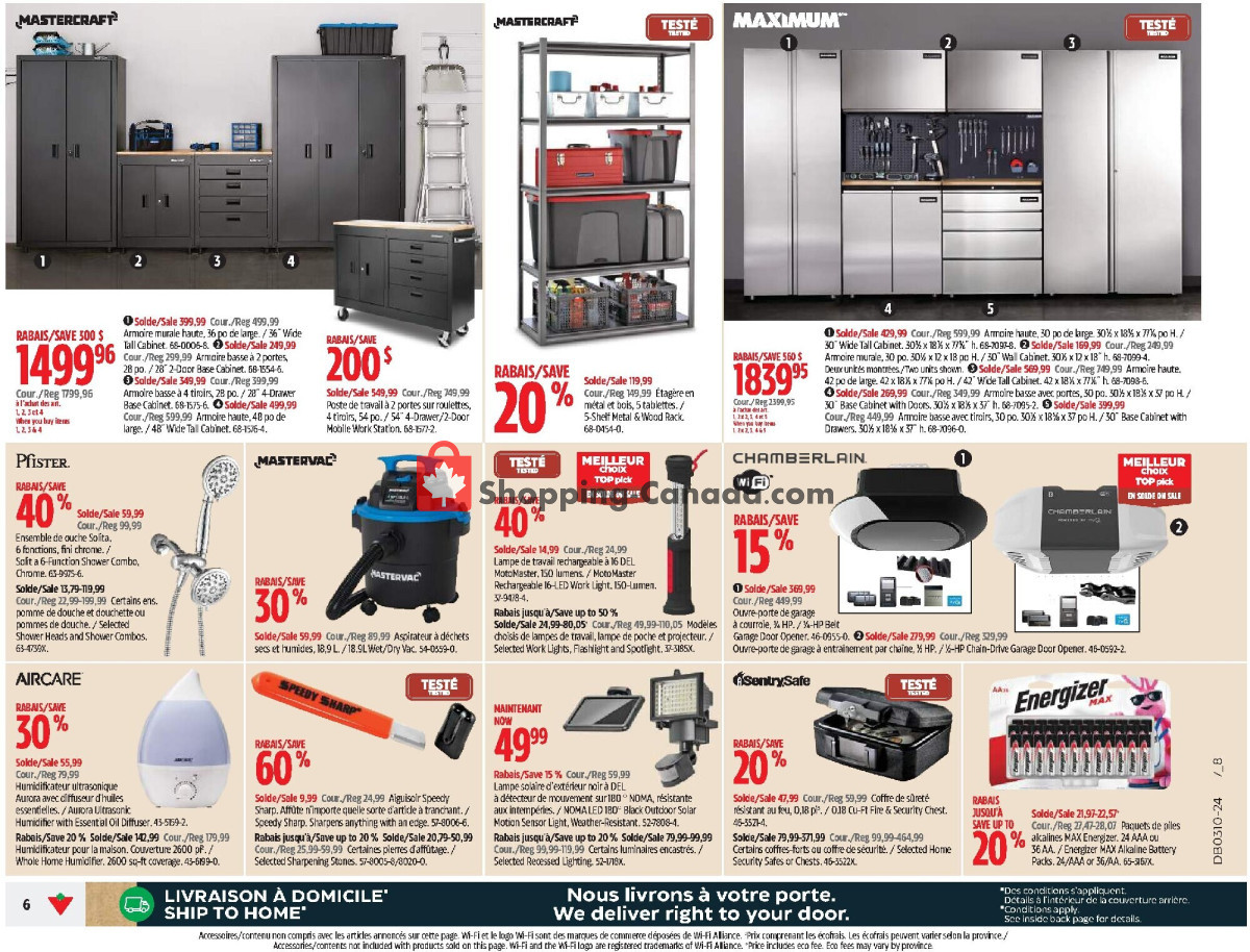 Canadian Tire flyer from Thursday February 29, 2024 to Wednesday March 6, 2024 - page 6