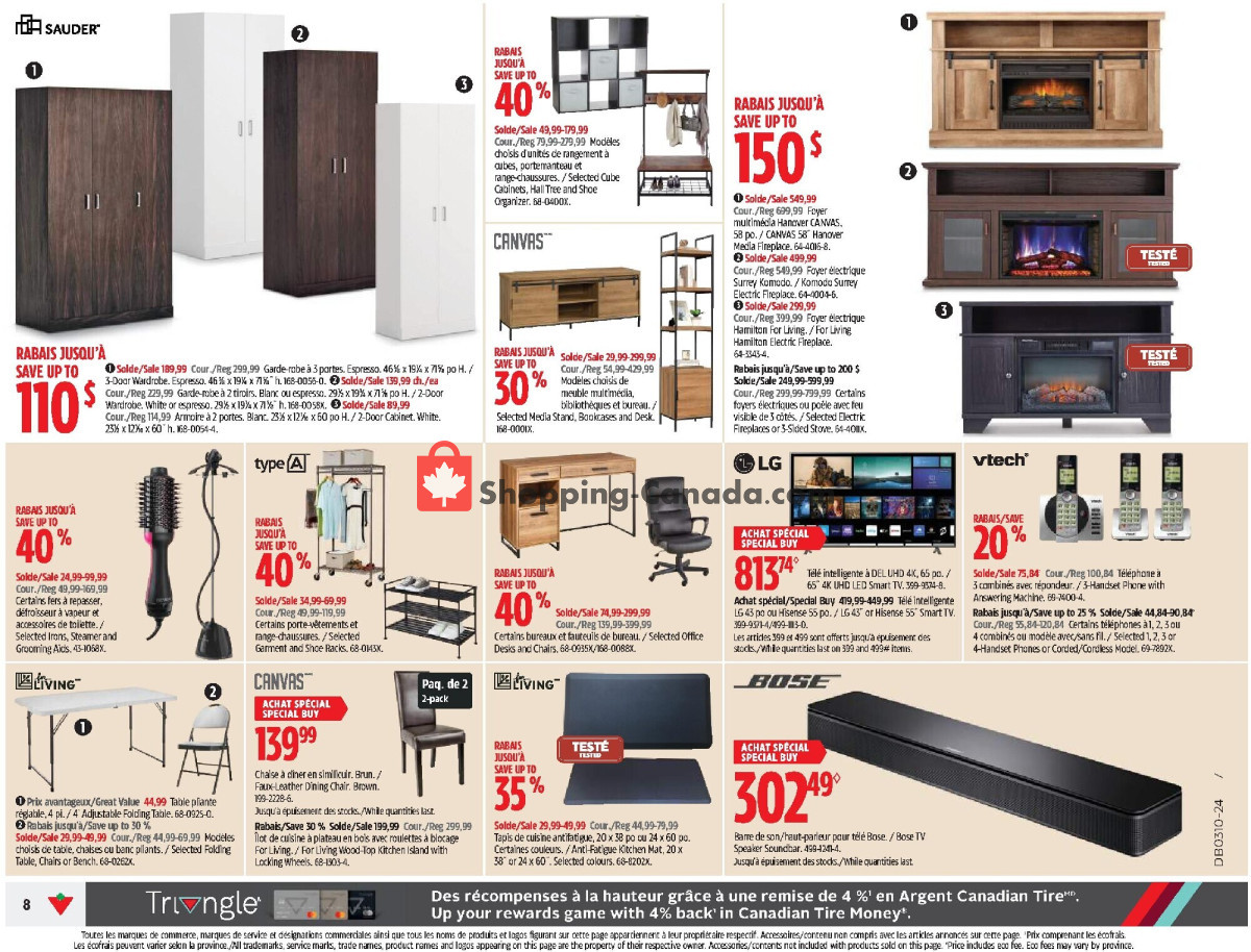 Canadian Tire flyer from Thursday February 29, 2024 to Wednesday March 6, 2024 - page 8