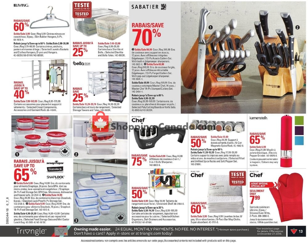 Canadian Tire flyer from Friday October 26, 2018 to Thursday November 1, 2018 - page 15