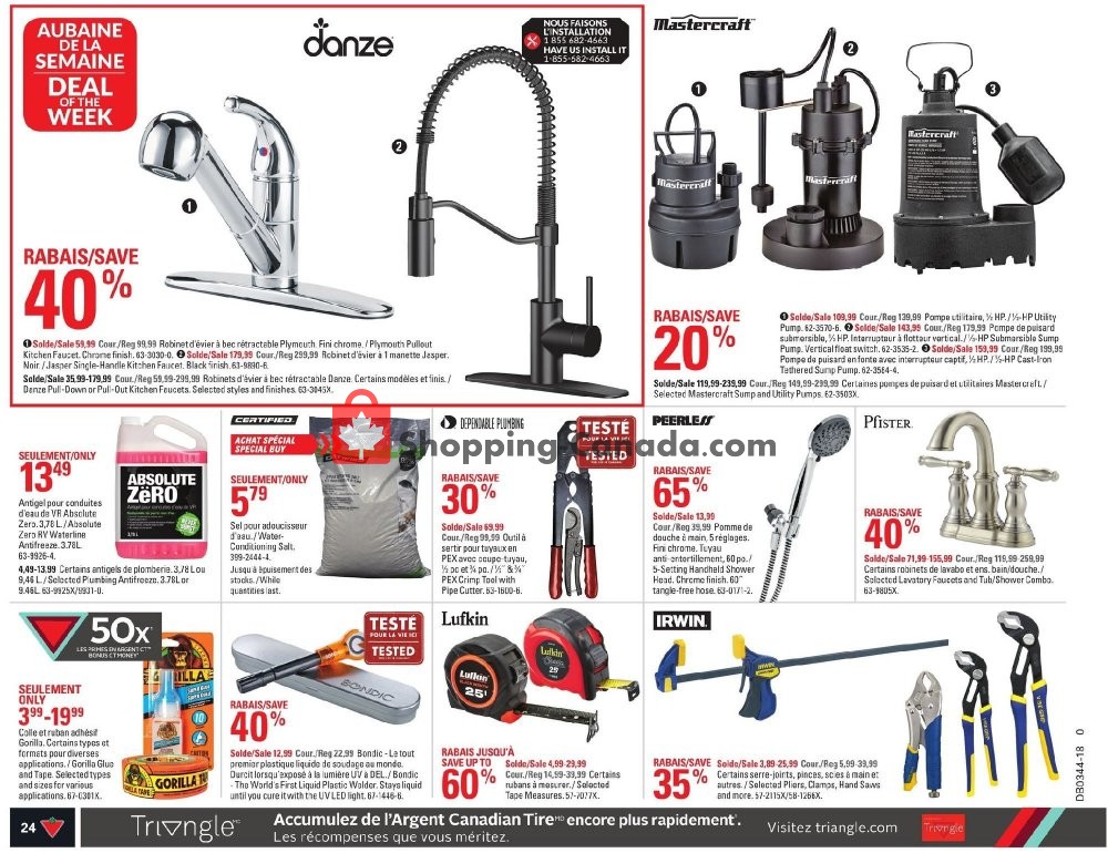 Canadian Tire flyer from Friday October 26, 2018 to Thursday November 1, 2018 - page 26