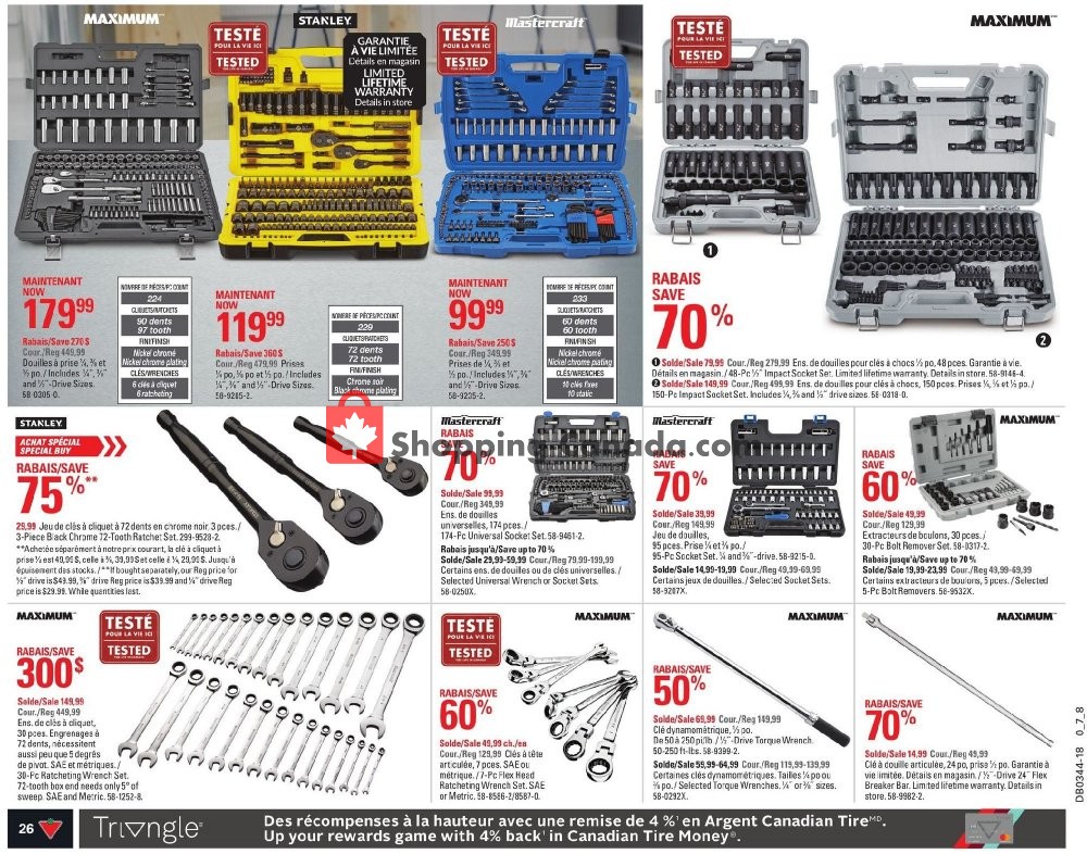 Canadian Tire flyer from Friday October 26, 2018 to Thursday November 1, 2018 - page 28