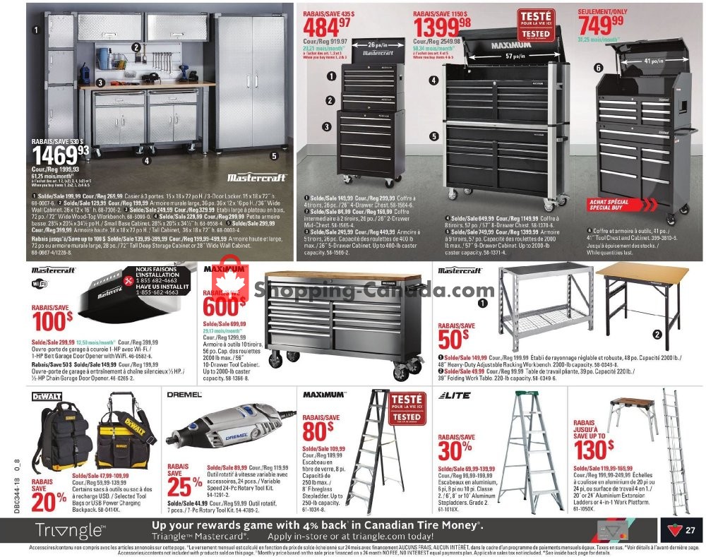 Canadian Tire flyer from Friday October 26, 2018 to Thursday November 1, 2018 - page 29