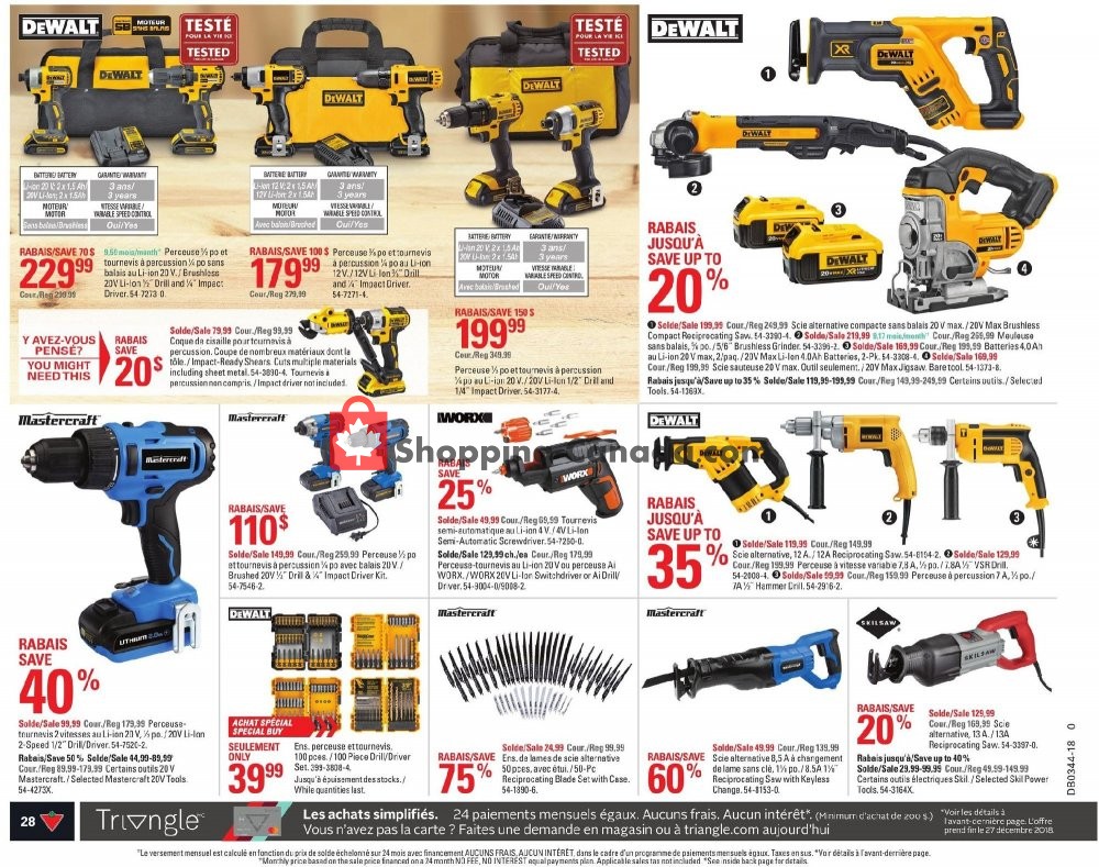 Canadian Tire flyer from Friday October 26, 2018 to Thursday November 1, 2018 - page 30
